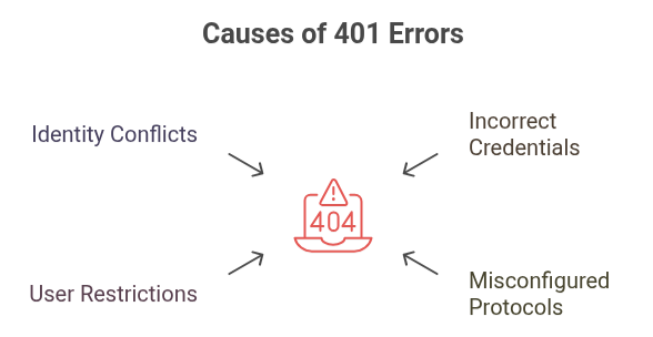 Diagnose 401.x HTTP errors on IIS
