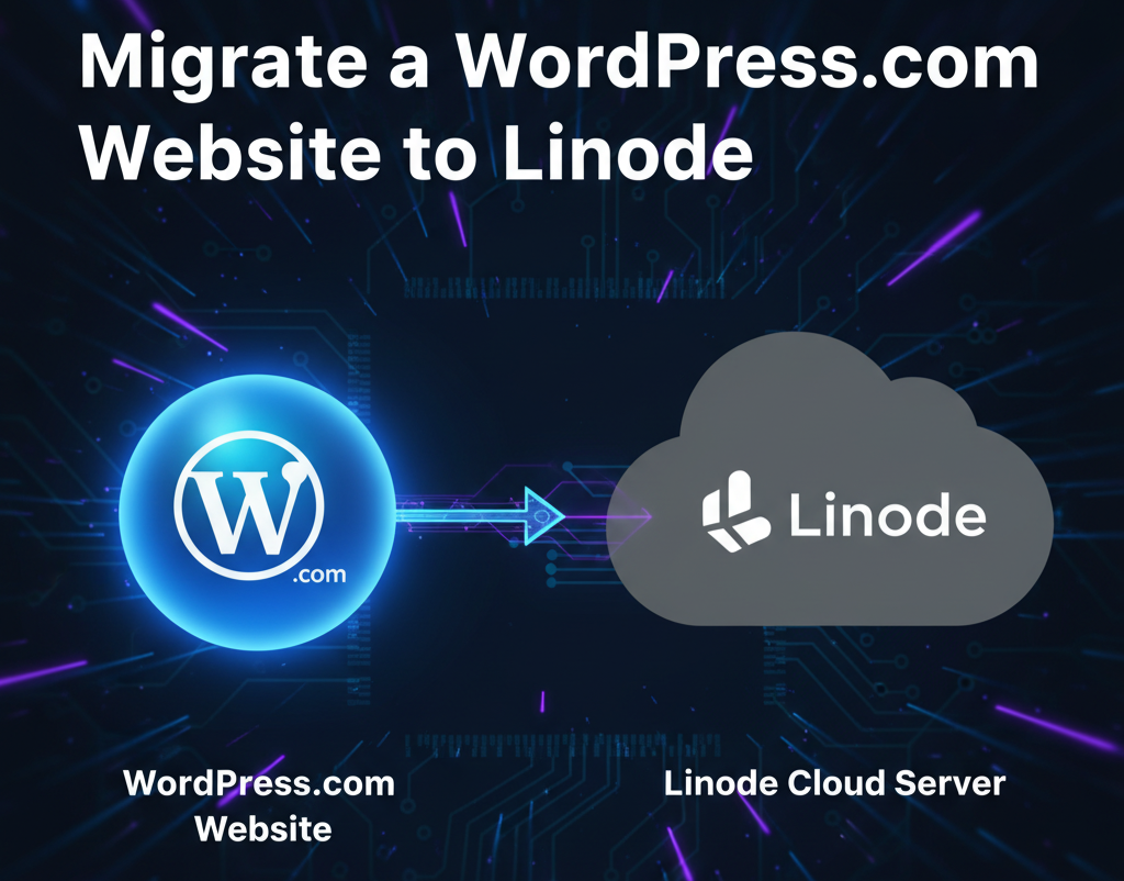 Migrate a WordPress.com Website to Linode 
