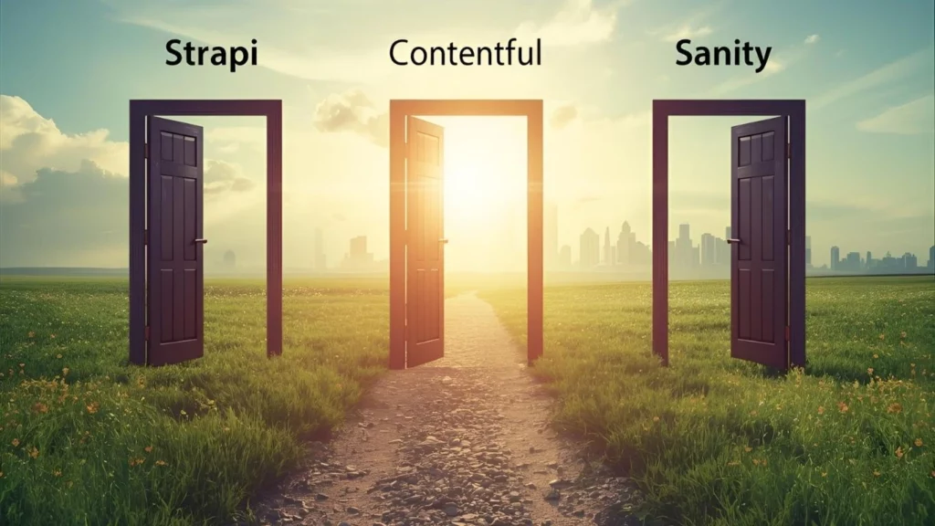 Strapi vs Contentful vs Sanity