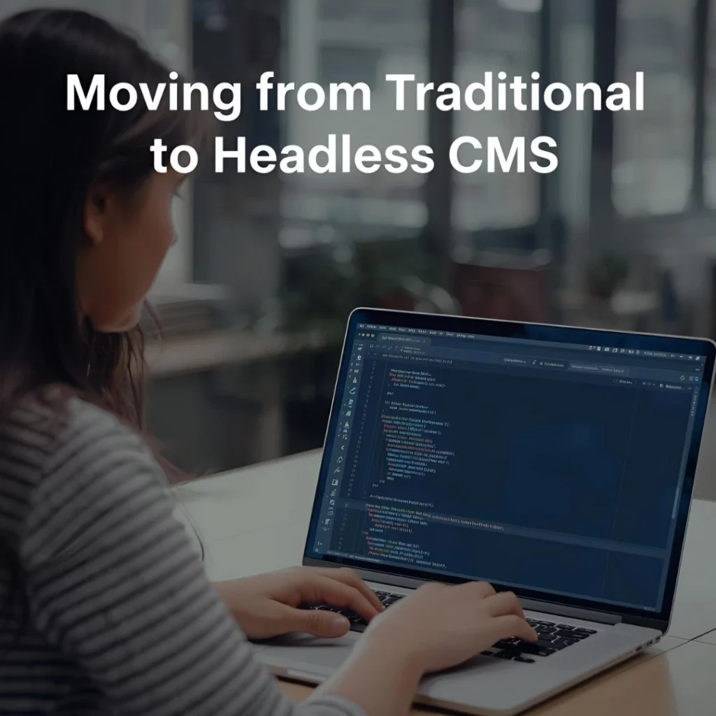migrate from a traditional CMS to a headless CMS