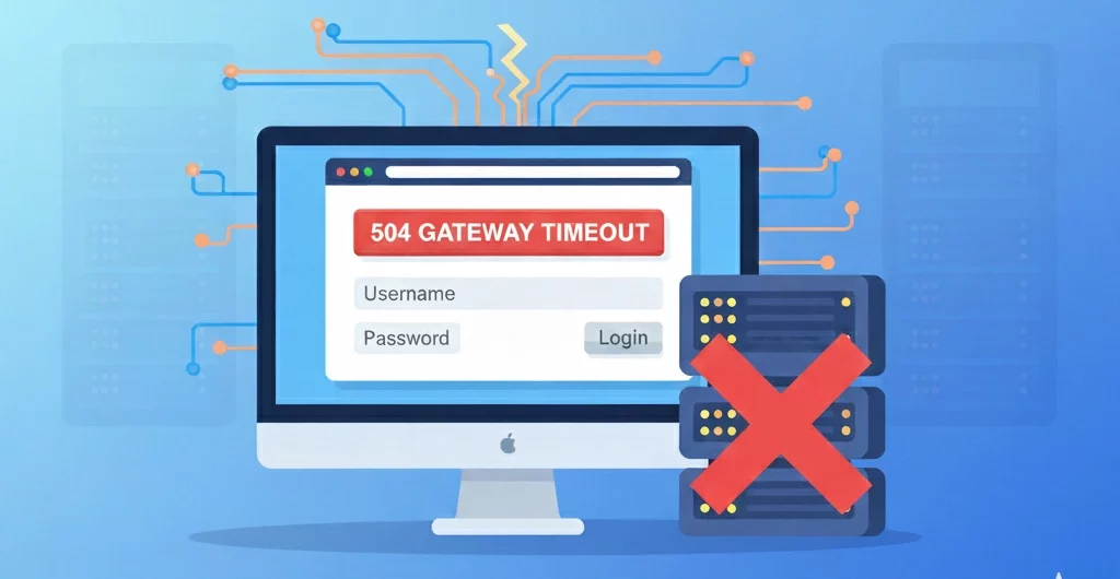 Can’t Login to Moodle? Error 504 Gateway Timeout Explained Clearly