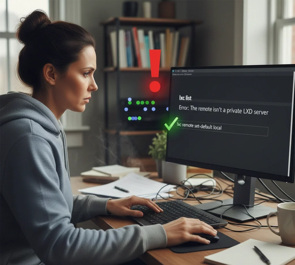 Error: The Remote Isn’t a Private LXD Server Explained