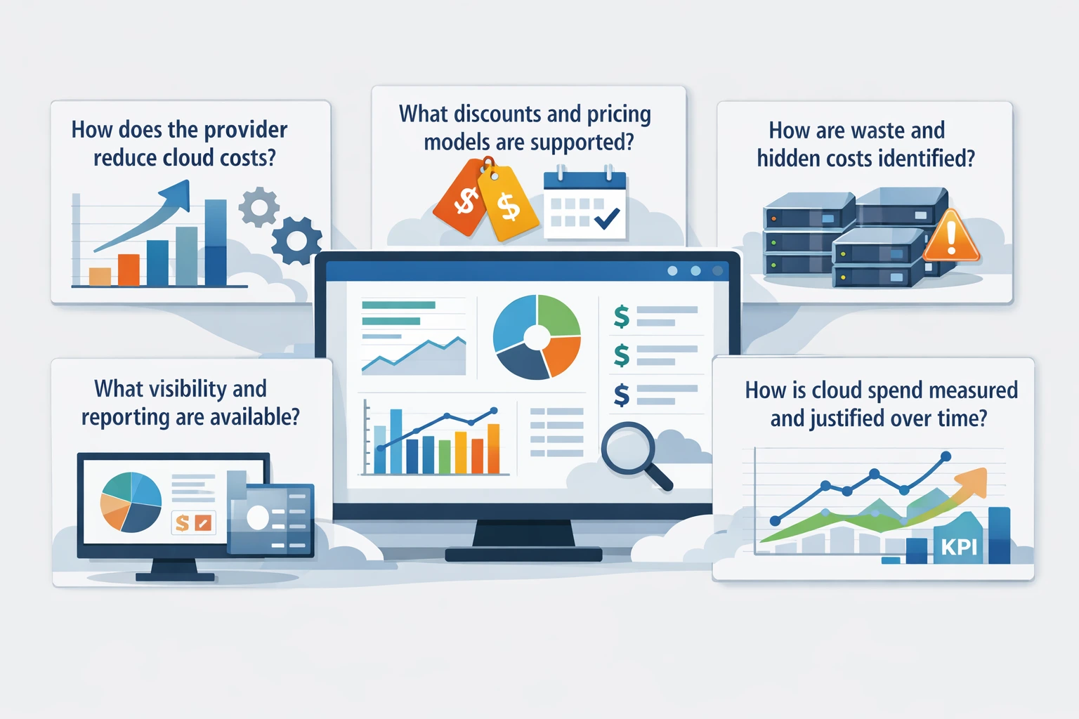 Top 5 Questions to Ask Your Cloud Cost Optimization Provider