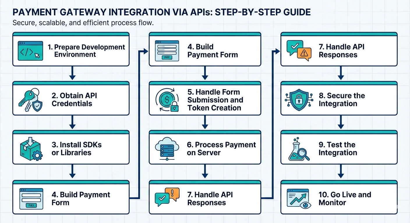 How to Integrate Payment Gateways Using APIs