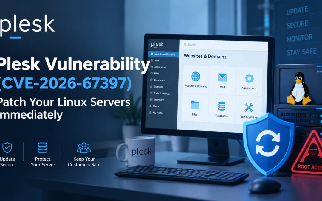 Plesk Vulnerability (CVE-2026-67397): Patch Your Linux Servers Immediately