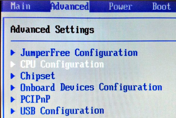 Could not access KVM kernel module AMD BIOS Config CPU