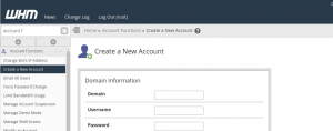 cpanel duplicate account