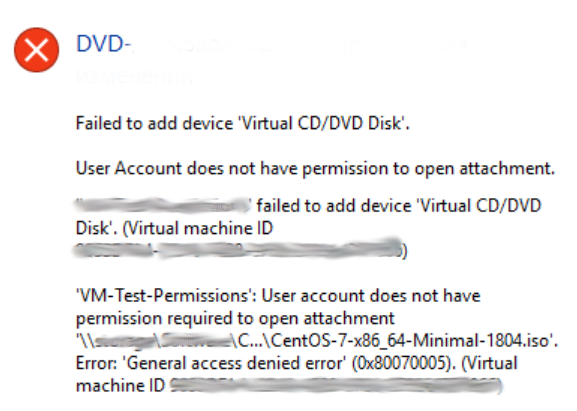 Can't mount ISO to VM: Permission denied