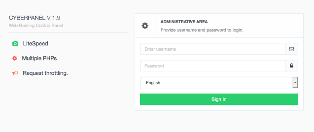 Install Joomla on CyberPanel