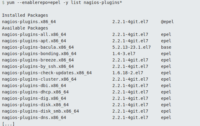 Install NRPE on centos 7