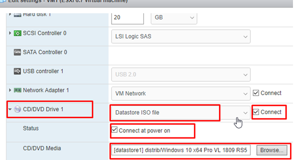 Virtual Machine in VMWare