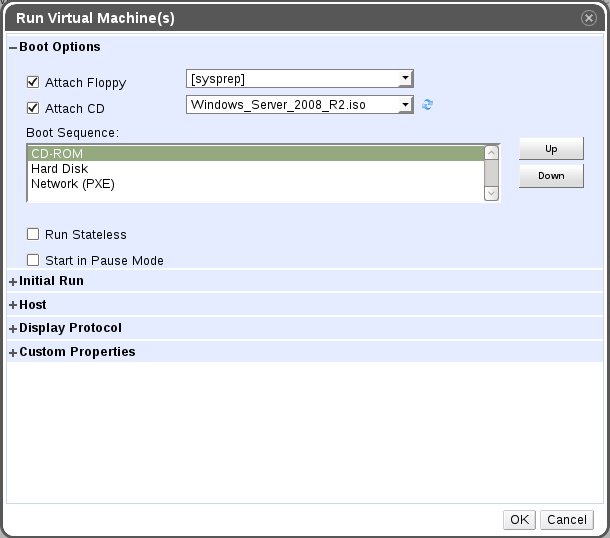 Windows oVirt installation CD boot