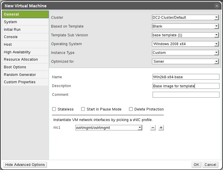 Windows VM in oVirt