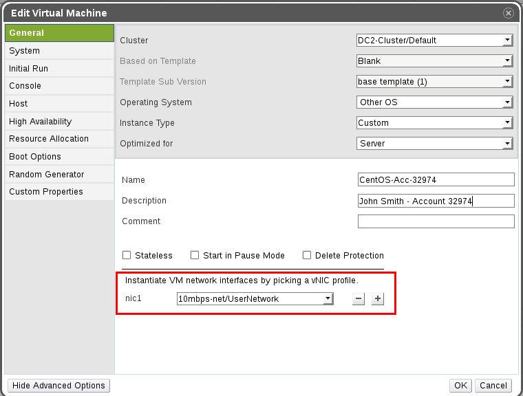 oVirt cloud scaling network bandwidth scaling