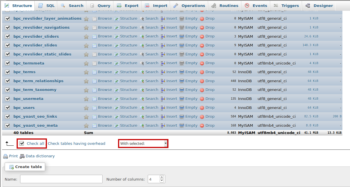 How To Quickly Repair Mysql Tables Internet Technology News